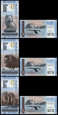 Grenlandia, zestaw 8 banknotów polimerowych, 2025