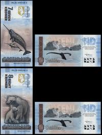 Grenlandia, zestaw 8 banknotów polimerowych, 2025