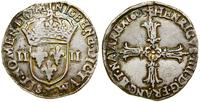 Francja, 1/4 ecu, 1605 T