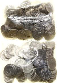 Polska, worek menniczy – 100 x 1 złoty, 1993