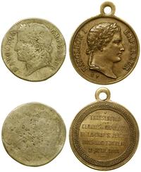 Francja, zestaw medalik i żeton