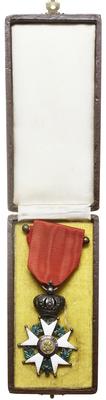 Francja, Order Narodowy Legii Honorowej V klasy (L’Ordre national de la Légion d’honneur), (1816–1830)