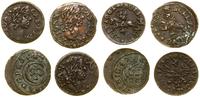 Polska, zestaw 4 szelągów, 1647–1661