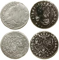 Polska, zestaw: 2 x szóstak, 1681, 1683
