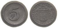 5 fenigów 1921, glinka brązowa, 20 mm, Scheuch 5