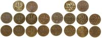 Polska, zestaw: 10 x 5 groszy, 1923–1939