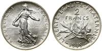 Francja, 2 franki, 1919