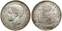Hiszpania, 5 peset, 1898 SGV