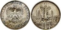 Polska, 100.000 złotych, 1990