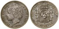 Hiszpania, 2 pesety, 1894 PGV
