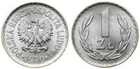 Polska, 1 złoty, 1970