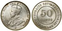 Straits Settlements, 50 centów, 1920