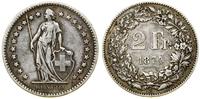 Szwajcaria, 2 franki, 1874 B