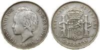 Hiszpania, 5 peset, 1893