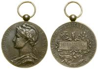 Francja, medal nagrodowy ministerstwa handlu i przemysłu, 1934