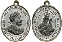 Polska, medalik religijny, 1883