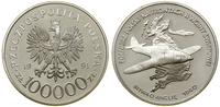 Polska, 100.000 złotych, 1991