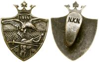 Polska, odznaka pamiątkowa Stowarzyszenia Samarytanin Polski - “Alegoria Polska”, ok. 1915