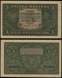 Polska, 5 marek polskich, 23.08.1919