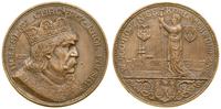 Polska, medal wybity na 900. Rocznicę Koronacji Bolesława Chrobrego, 1924