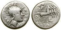 Republika Rzymska, denar, (124 pne)
