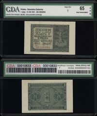 Polska, 1 złoty, 1.08.1941