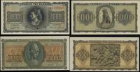 Grecja, zestaw 2 banknotów, 1942–1943