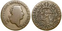 Polska, trojak z miedzi krajowej, 1786 EB