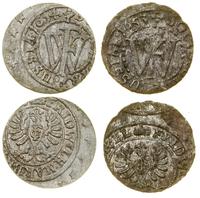 Prusy Książęce (1525–1657), zestaw 2 x szeląg, 1653, 1654