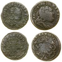 Polska, zestaw 2 x szeląg, 1752 A / 1754 H
