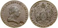 Austria, 6 krajcarów, 1800 B