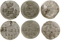Polska, zestaw 3 x 5 groszy, 1811 IS, 2 x 1811 IB