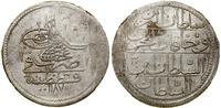 Turcja, 1 kurush, AH 1187 + 3 (AD 1776)