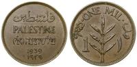Palestyna, 1 mil, 1939