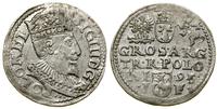 Polska, trojak, 1595
