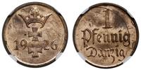 Polska, 1 fenig, 1926