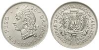 1 peso 1963, srebro ''650'', 26.64 g, KM. 30