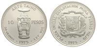 10 peso 1975, srebro ''900'', 30.13 g, KM. 38