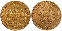 20 marek 1878, złoto 7.91 g