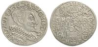 3 grosze 1596, Bydgoszcz, data na rewersie i lit