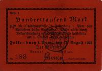 100.000 marek 17.08.1923, Złocieniec, Keller 147