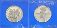 100 złotych 1974, Maria Skłodowska - Curie, mone