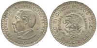 5 pesos 1957, srebro "720" 18.05 g