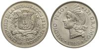 1/2 peso 1963, srebro "650" 12.48 g