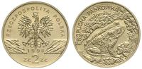 2 złote 1998, Warszawa, Ropucha Paskówka, Nordic