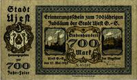 700 marek 27.05.1923, Ujazd, banknot jubileuszow