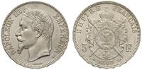 5 franków 1867/BB, Strassburg, srebro 24.93 g, b