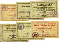 1,2,3,4,10 miliardów marek 7.10.1923 i 9.11.1923