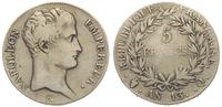 5 franków AN13 Q (1804-1805), Perpignan, Gadoury