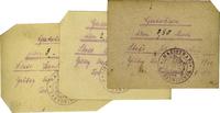 50 fenigów,1 i 2 marki 1914, Zaniemyśl, razem 3 